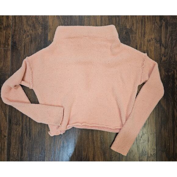 Free People Sweater Size Small Peach - Picture 3 of 3